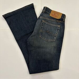 Vintage Lucky Jeans Dungarees Bootcut Size 27